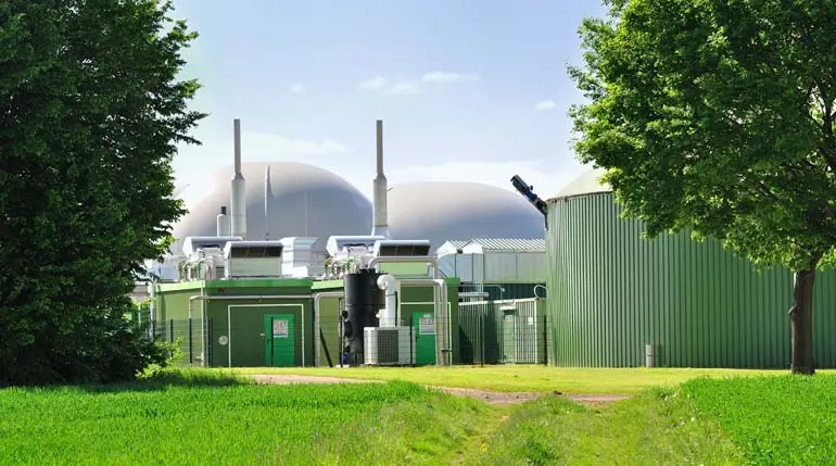 large scale biogas design